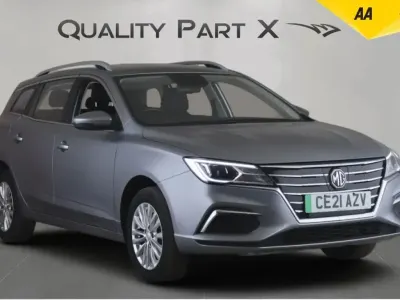 Used MG MG5 EV Exclusive 114 kW (156 HP) 2021 Silver Estate