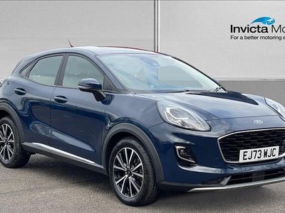 Used Ford Puma Titanium 125 HP (91 kW) 2023 Blue SUV