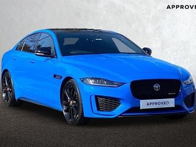 Used Jaguar XE 249 HP (183 kW) 2020 French racing blue Sedan