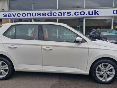 White Used 2018 Skoda Fabia SE Hatchback | £7,490 (Fair price)