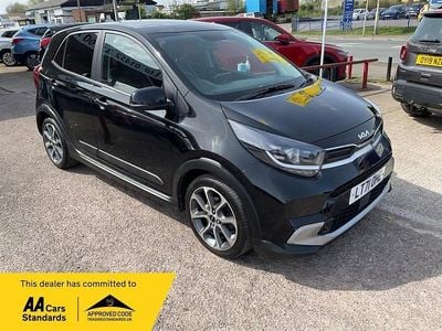 Used Kia Picanto X-Line 2021 Black Hatchback