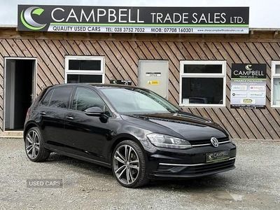 Used VW Golf VII SE 115 HP (84 kW) 2018 Black Hatchback
