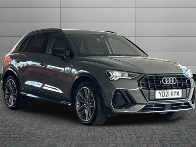 Used Audi Q3 Black Edition 150 HP (110 kW) 2021 Grey SUV