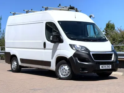 Used Peugeot Boxer 130 HP (95 kW) 2019 White Van