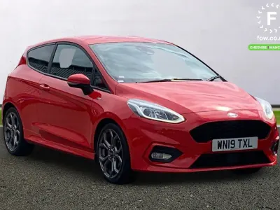 Used Ford Fiesta ST-Line X 101 HP (74 kW) 2019 Red Hatchback