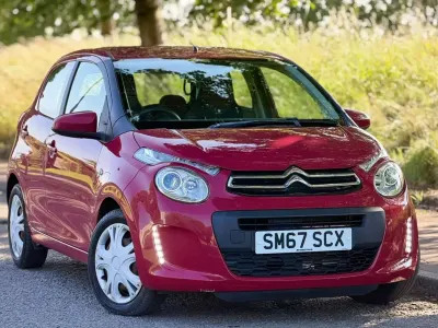 Used Citroën C1 Feel 82 HP (60 kW) 2018 Red Hatchback