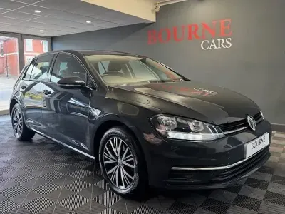 Used VW Golf VII SE 125 HP (91 kW) 2018 Grey Hatchback