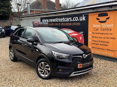 Used Vauxhall Crossland X S 120 HP (88 kW) 2018 Black SUV