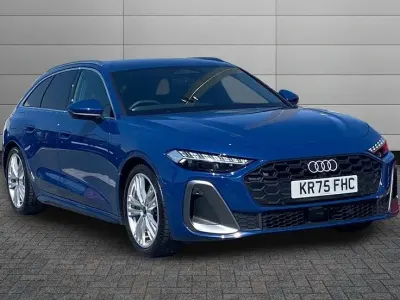 New Audi A5 S-Line 295 HP (216 kW) 2025 Blue Estate