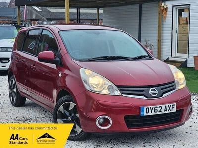 Red Used 2012 Nissan Note N-TEC MPV | £2,850 (Fair price)