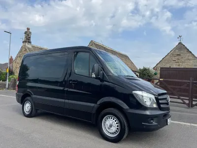 Used Mercedes Sprinter 112 HP (82 kW) 2018 Black Van