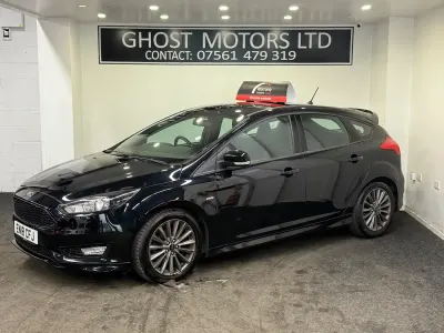 Used Ford Focus ST-Line 140 HP (102 kW) 2018 Black Hatchback