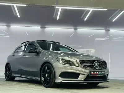 Begagnad Mercedes A200 AMG 136 HK (100 kW) 2015 Grå Halvkombi