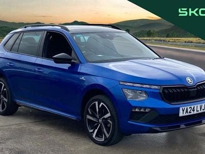 Used Skoda Kamiq Monte Carlo 150 HP (110 kW) 2023 Blue SUV
