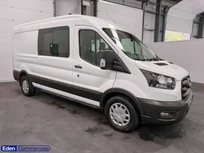 Used Ford Transit Trend 130 HP (95 kW) 2024 White Van