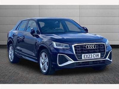 Used Audi Q2 S-Line 190 HP (139 kW) 2023 Blue SUV