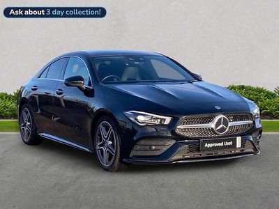 Black Used 2020 Mercedes CLA180 AMG Line Premium Plus Sedan | £23,000 (A bit pricey)