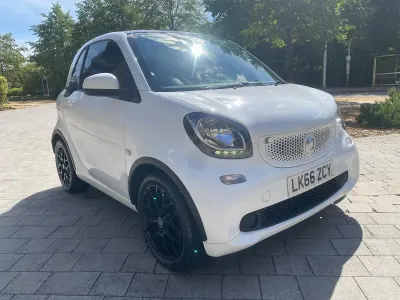 Used Smart ForTwo Coupé 71 HP (52 kW) 2016 White Coupe