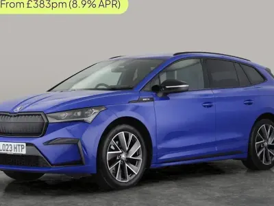 Used Skoda Enyaq iV SportLine 150 kW (204 HP) 2022 Blue SUV