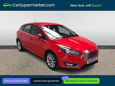 Used Ford Focus Titanium 2018 Red Hatchback