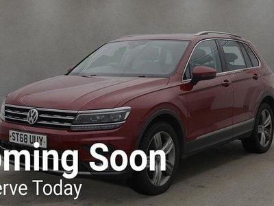 Used VW Tiguan SEL 2018 Red SUV
