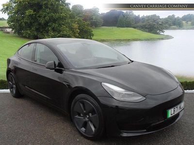 Used Tesla Model 3 Standard Range 52 kW (72 HP) 2021 Black Sedan