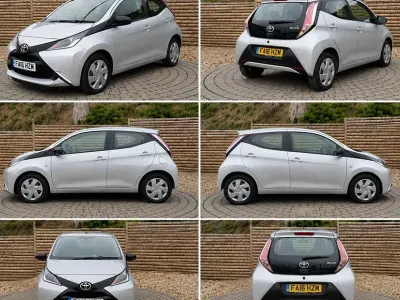 Used Toyota Aygo X-play 69 HP (50 kW) 2016 Silver Hatchback