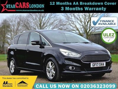 Used Ford S-MAX Titanium 150 HP (110 kW) 2017 Black MPV