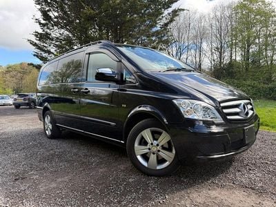 Begagnad Mercedes Viano 258 HK (189 kW) 2014 Svart Minibuss