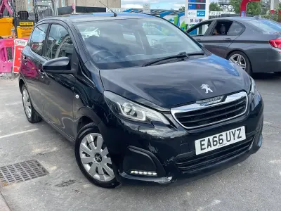 Used Peugeot 108 Active 2016 Black Hatchback