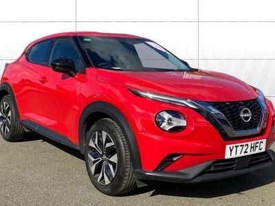 Used Nissan Juke Acenta 114 HP (83 kW) 2022 Red SUV