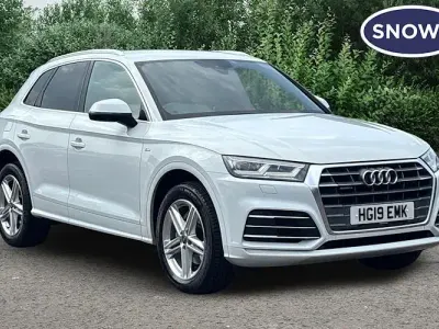 Used Audi Q5 S-Line 190 HP (139 kW) 2019 White SUV
