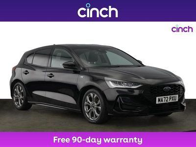 Black Used 2022 Ford Focus ST-Line Hatchback | £14,949 (Fair price)