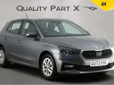Begagnad Skoda Fabia Comfort 80 HK (58 kW) 2022 Grå Halvkombi
