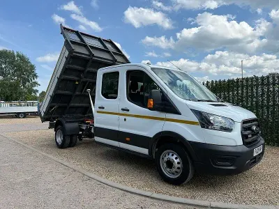 Begagnad Ford Transit 130 HK (95 kW) 2021 Vit Cab