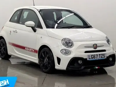 Used Abarth 595 147 HP (108 kW) 2017 White Hatchback