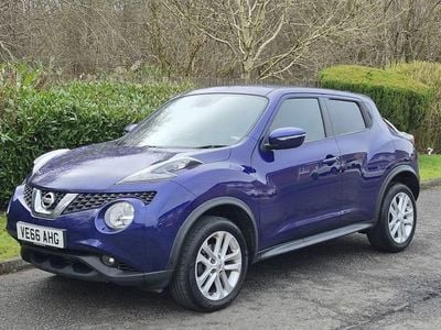 Used Nissan Juke N-Connecta 116 HP (85 kW) 2016 Blue SUV