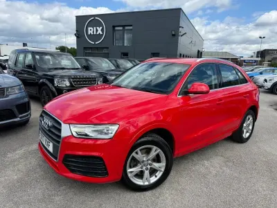 Used Audi Q3 Sport 150 HP (110 kW) 2017 Red SUV