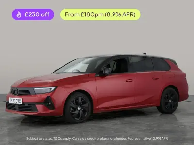 Used Vauxhall Astra 2023 Red Estate