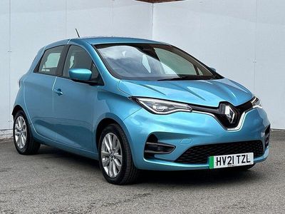Blue Used 2021 Renault Zoe Iconic Hatchback | £9,210 (Fair price)