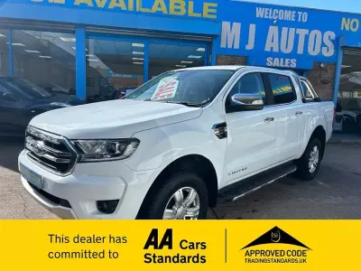 Used Ford Ranger Limited 2022 White Pickup