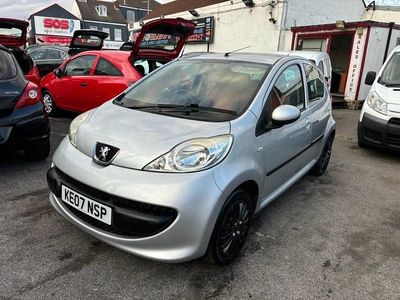 Silver Used 2007 Peugeot 107 Urban Move Hatchback | £2,295 (A bit pricey)