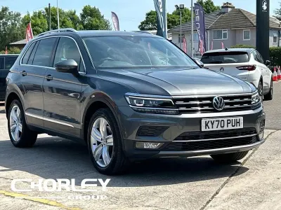 Usado VW Tiguan SEL 190 HP (139 kW) 2020 Cinzento SUV
