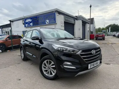 Usado Hyundai Tucson SE 132 HP (97 kW) 2018 Preto SUV