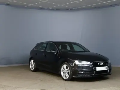 Used Audi A3 S-Line 2015 Black Hatchback