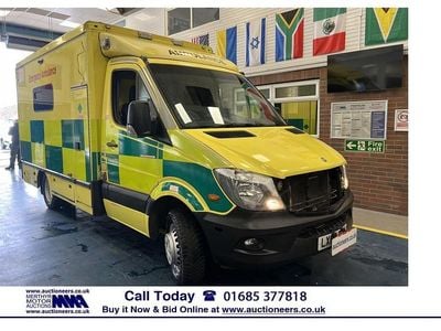 Yellow Used 2015 Mercedes Sprinter Van | £4,590 (Good price)