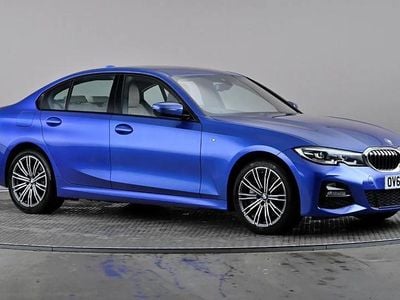 Blue Used 2019 BMW 330e M Sport Sedan | £16,798 (Fair price)