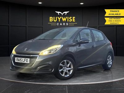 Grey Used 2015 Peugeot 208 Active Hatchback | £2,995 (Fair price)