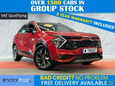 Used Kia Sportage GT-Line 226 HP (166 kW) 2022 Red SUV
