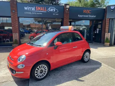 Used Fiat 500 Lounge 69 HP (50 kW) 2018 Pink Hatchback
